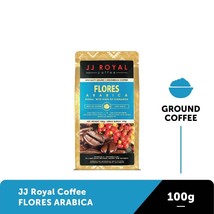 JJ Royal Flores Arabica Coffee (Ground), 100 Gram - $26.71