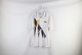 Vintage 90s Mens Medium Faded Spell Out University of Toledo Collared Polo Shirt - £32.11 GBP