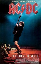 AC/DC: Let There Be Rock - 1980 - Movie Poster Magnet - £9.58 GBP
