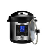 MegaChef 6 Quart Stainless Steel Electric Digital Pressure Cooker with Lid - $1,952.32 MXN