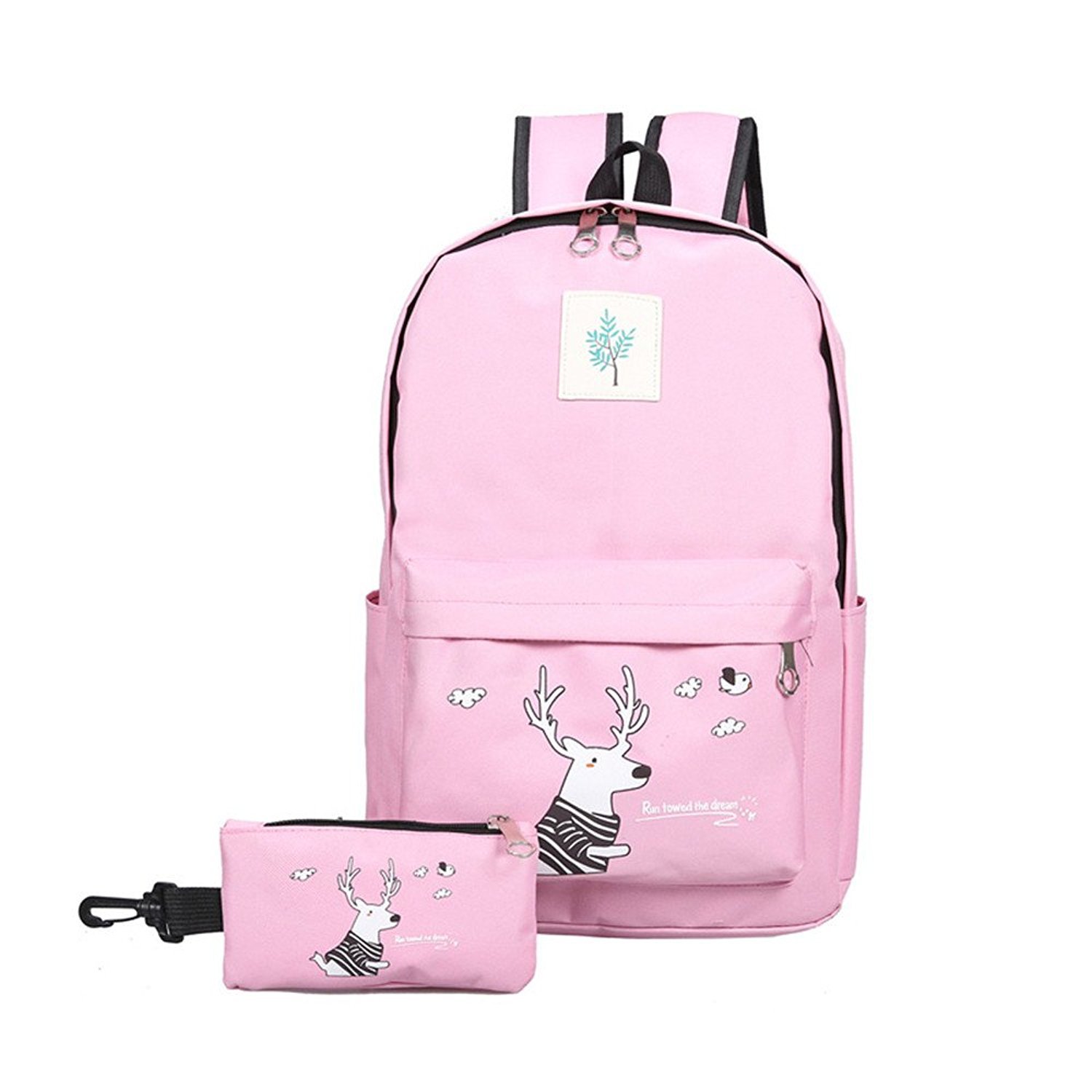 2Pcs Kids Girls Backpack for School Book Shoulder Bags Set for Teens Girls Boys - $26.99