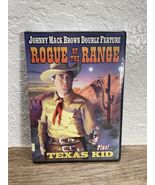 Johnny Mack Brown Double Feature: Rogue of The Range / Texas Kid DVD Wes... - $183.42 MXN