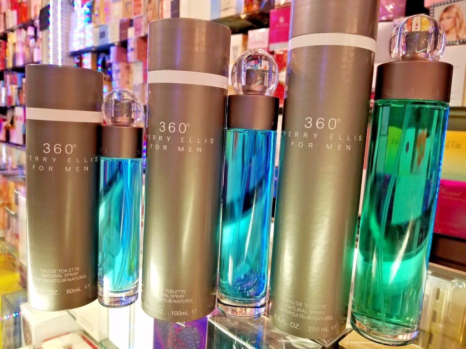 360° for Men by Perry Ellis 1.7 oz / 3.4 oz / 6.8 oz EDT Spray for Men * NEW CAN - $43.99 - $60.49