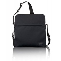 NEW TUMI Harrison black nylon with leather trim crossbody shoulder bag - $225.00