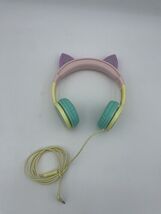 Gabba Goods Premium Kid's Girls Safe Sound LED Light Up Cat Headphones E... - $18.95