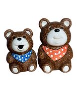 Otagiri Ceramic Momma Bear Baby Bear Honey Pots Japan 1983 Vintage Cooki... - $27.87 CAD