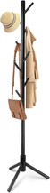 Wangmuxia High-Grade Wooden Coat Rack, Freestanding Coat Rack, And Handbags. - £27.17 GBP