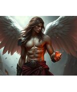 Male Angel Djinn Remote Binding. Direct Binding Remote, white arts, - $27.49