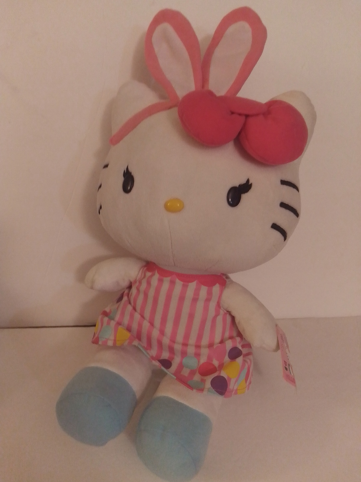 Hello Kitty In Bunny Ears Easter Outfit 2015 18" Tall Mint WIth All Tags - $59.99