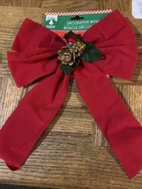 Christmas House Decor Decorative Bow Mistletoe Pinecone - $41.98