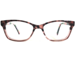 Vera Bradley Petite Eyeglasses Frames Meadow Superbloom SBM Black Pink 4... - $55.88