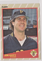 Jim Gott Pittsburgh Pirates Pitcher 1989 Fleer SUPERSTARS Card # 18 Near Mint - $1.62