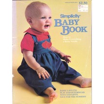 Vintage Simplicity Baby Book 1982 Pattern Booklet for Handmade Layette, ... - $18.39