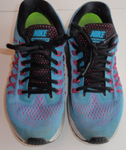 Nike Zoom Pegasus 32 Blue Pink Athletic Running Training Tennis Shoes Women 7.5 - £22.30 GBP