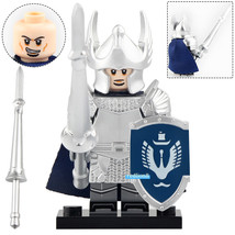 Swan-knights of Dol Amroth Lord of the Rings Lego Compatible Minifigure Bricks - £2.36 GBP