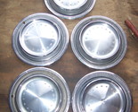 1972 1973 PLYMOUTH HUBCAPS OEM SET OF 5 #3461463 15&quot; - $112.49