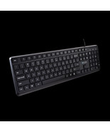 V7 KU350US USB PRO KEYBOARD US QWERTY US ENGLISH LASERED KEYCAP - $935.51 MXN
