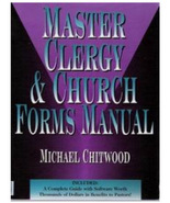 Michael Chitwood Book Master Clergy and &amp; Church Forms Manual Booklet New - £18.34 GBP