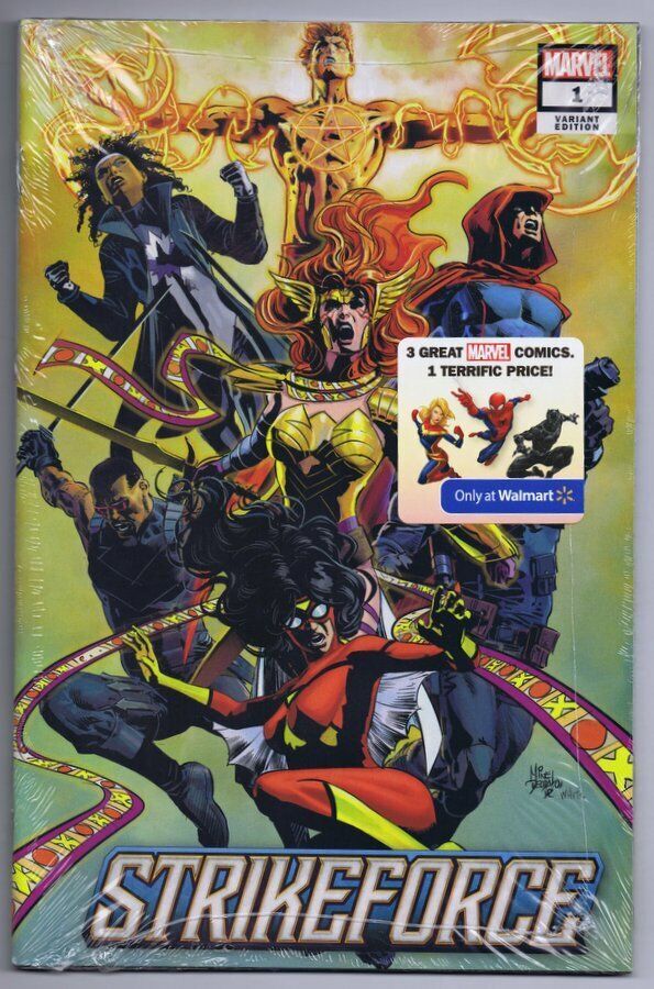 Primary image for Strikeforce #1 Variant Walmart 3 Pack 2019 Marvel Comics 