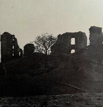 Clun Castle War Outpost 1943 Ruins Literary England Photo Print DWW5A - $213.42 MXN