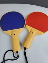 Set Of 2 Ping Pong Paddles Only For Sdw Games Tv Virtual Ping Pong Box 41 - £8.01 GBP