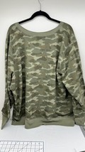 Amazon Essentials Green Camo Sweat Shirt 4X - $14.80