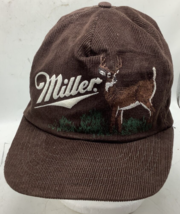 Vtg Spartan Miller Charlie Irish Lite Beer Deer hunter Corduroy Trucker ... - £95.66 GBP