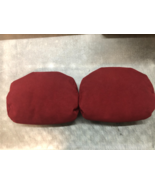 MERCEDES BENZ Headrest Pillows W222 S Class REAR Seat Pillow Set RED - $205.51 CAD