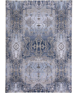 8&#39; X 11&#39; Gray and Ivory Abstract Non Skid Area Rug - €471,29 EUR