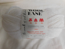 Lion Brand  Wool Ease White Dye Lot 632929 - £3.94 GBP