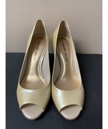 Antonio Melani Nude Erika Pumps Peep Toe Sz 7 - $40.96 CAD