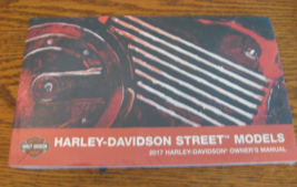 2017 Harley-Davidson Street Models XG500 XG750 Rod Owners Owner&#39;s Manual... - £30.38 GBP
