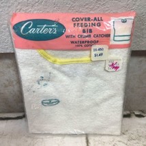 Carters Cover-All Feeding Bib Vintage in Package  - £23.26 GBP