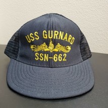 Vintage Northstar USS Gurnard SSN-662 Embroidered Submarine Dolphins Navy Hat - $28.77