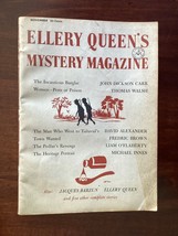 Ellery Queen&#39;s Mystery Magazine - November 1956 - Fredric Brown, Michael Innes - £4.30 GBP