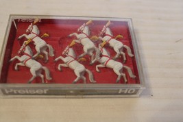 HO Scale Preiser, Package of 6 Show Horses for Circus, #20382 RARE! BNOS - £119.90 GBP