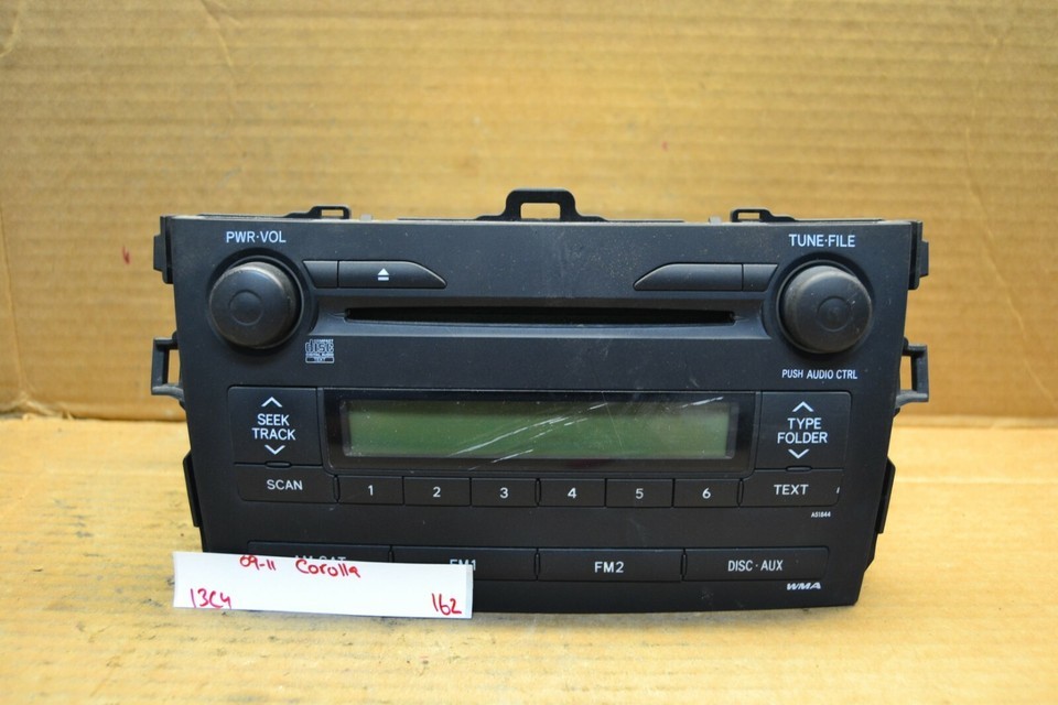 2009 Toyota Corolla Audio Equipment Stereo Radio 8612002750 Receiver 162... - $24.48