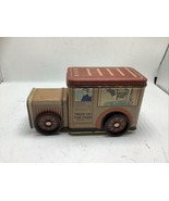 Hershey Collector Tins Vehicle Series Rare 1997 Truck Wheels turn - $16.82