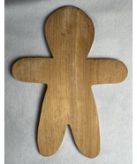 Antique Primitive Gingerbread Man Shape Pattern Cutter Handmade Original... - $913.10 MXN