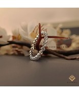 Camila Round Moissanite Diamond Ring / Engagement Ring / Full Eternity D... - $335.93 CAD