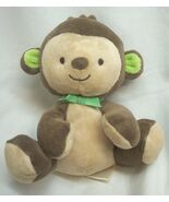 Fisher-Price Baby Snugamonkey BROWN MONKEY W/ GREEN BOW 6&quot; Plush STUFFED... - $272.72 MXN