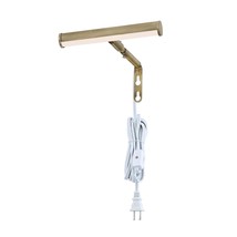 7500700 7 Inch, 2 Watt Adjustable Led Picture Light, Antique Brass Finish, 3000K - $64.99