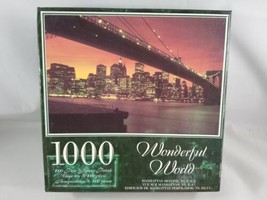 Wonderful World Manhattan Skyline Jigsaw Puzzle 1000 Piece Canadian Grou... - £8.29 GBP