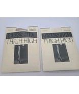 Vintage 1992 Berkshire No Bind Top Thigh High Sandalfoot  Size C-D Ivory... - $25.98 CAD