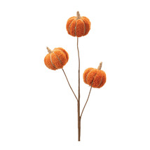 Plush Fall Pumpkin Spray (Set of 2) - $73.05 CAD