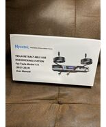 Nycetek Tesla Retractable USB Hub Docking Station For Model Y/3 - $181.42 MXN