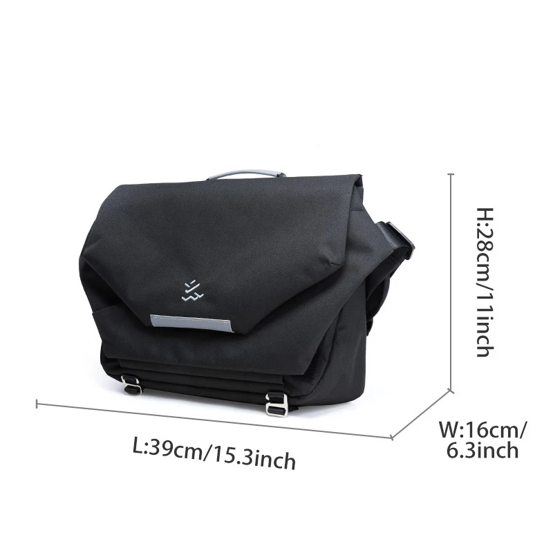 Messenger Bag for Men, Waterproof Oxford Crossbody Bag Fit 14 inch Lapto... - £127.46 GBP