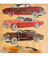 1953 DeSoto Studebaker Olds Cut-Out Ephemera Mounted Automobilia Ephemer... - $41.35 CAD