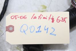 05-06 INFINITI G35 SEDAN DASHBOARD WIRING HARNESS Q0142 image 12