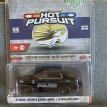 CHASE 2021 Chevrolet Tahoe Police Pursuit Vehicle 1:64 Scale - Greenligh... - $14.85